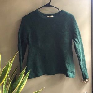 Madewell Forest Green Sweater